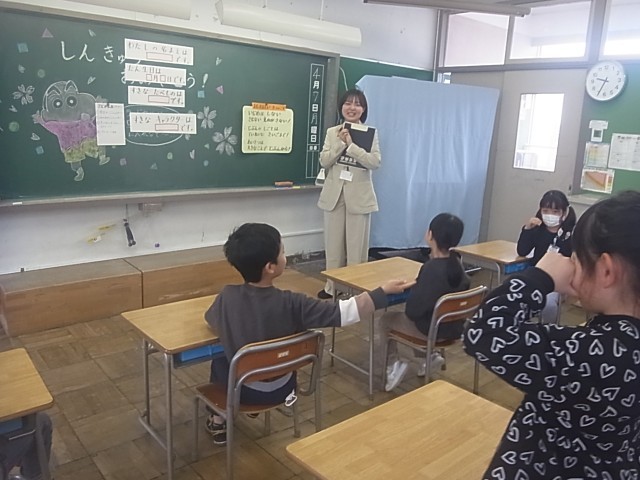 ２年生教室