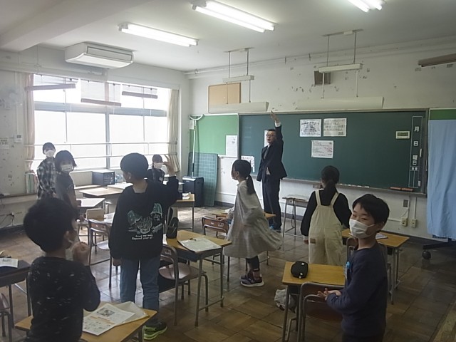 ４年生教室