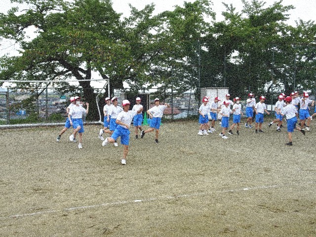 体育祭練習9/10