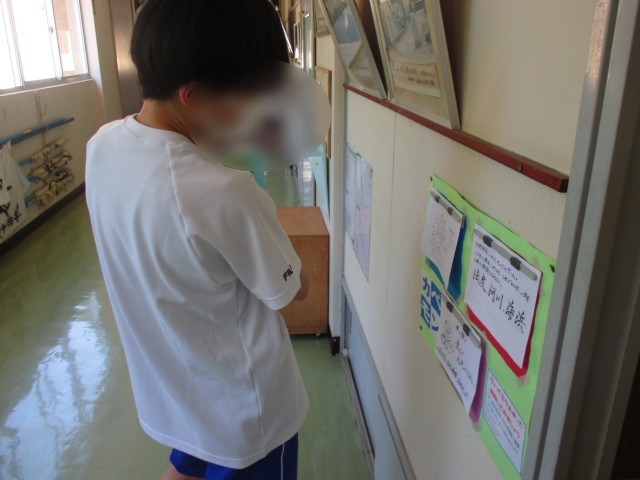彼もよく挑戦してくれます