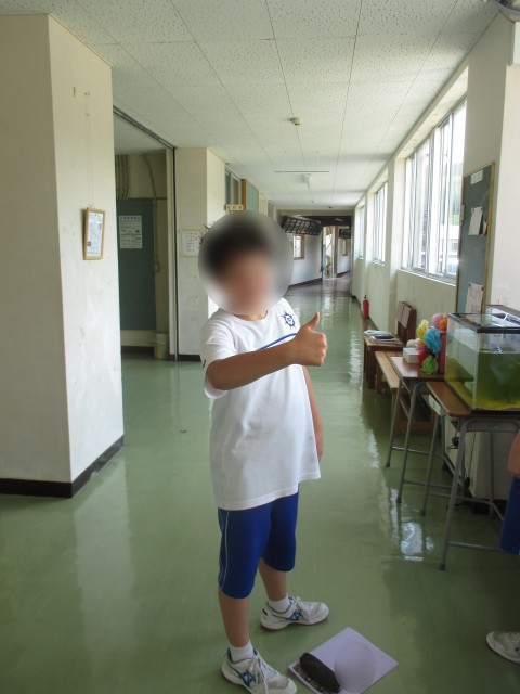 県総体出場を決めてガッツポーズ