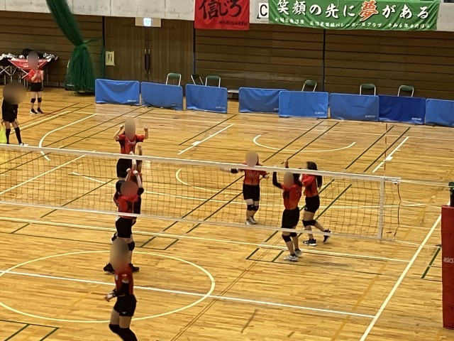 仲間を讃え合いながら戦いました