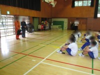 緊張感をもって行った避難訓練