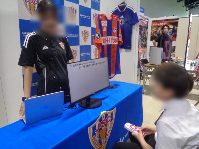 7/16　クイズで学ぶブースもありました