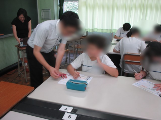 デザインシートを記入しました