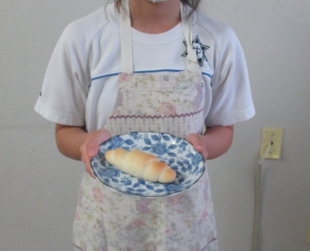 美味しいパンができました
