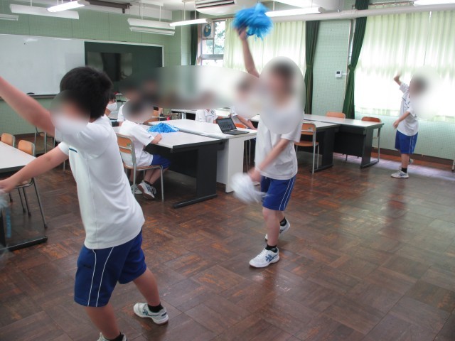 青のダンス