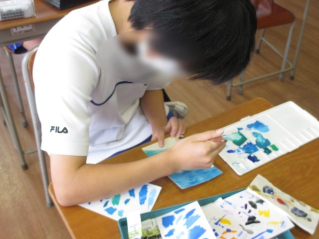 きれいな絵が描けました