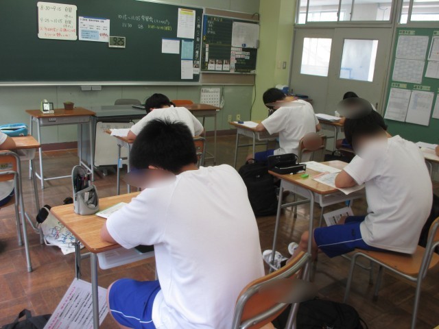 休憩終了と同時にこの集中力！