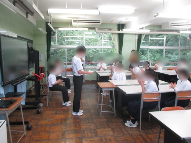 2年生代表あいさつ