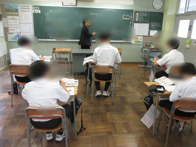 テンポ良く答える１年生
