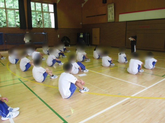 生徒朝会
