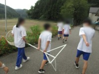 みんなで作業