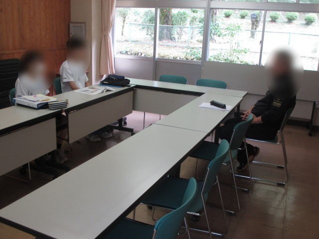 自信をもって話すことを確認中