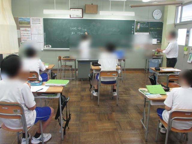 過去形の勉強中