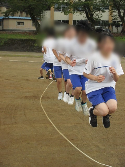 みんなでジャンプ