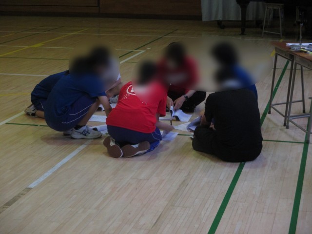 休み時間も打合せ