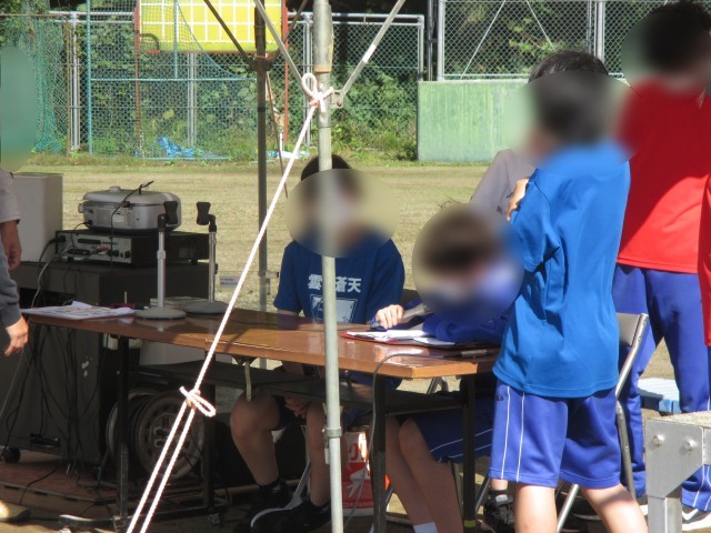 放送器機点検　VS文化委員会