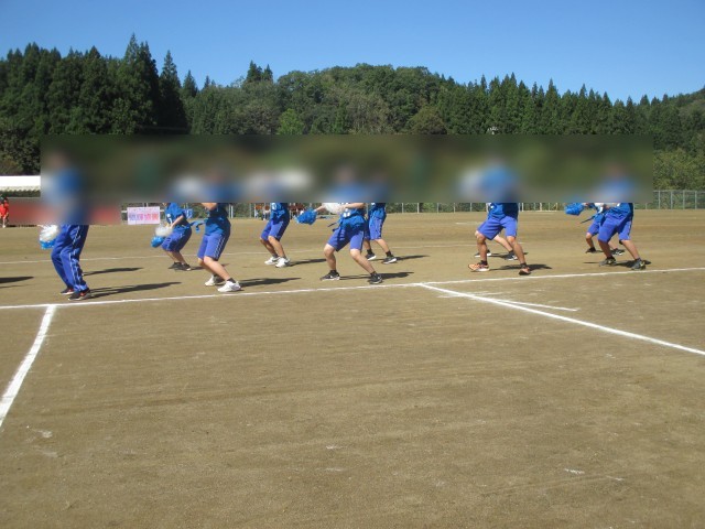 リズム感バッチリ青軍