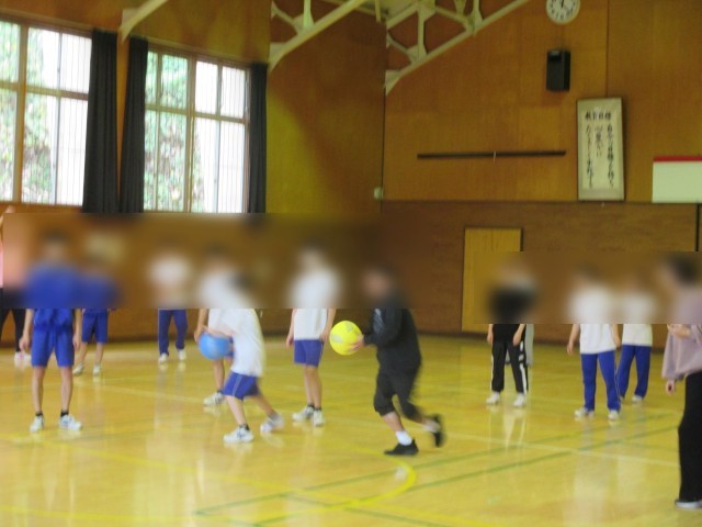 もりあがったドッヂボール
