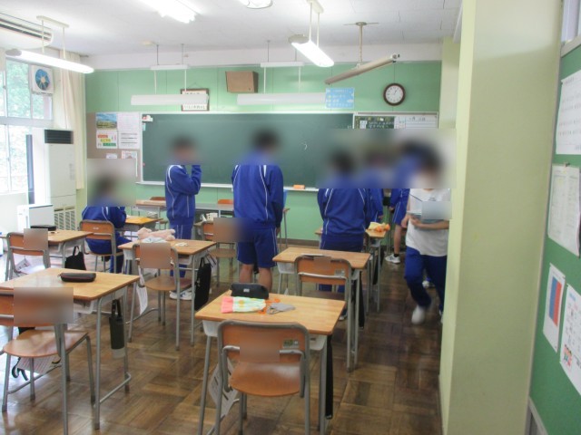 楽しそうな３－１教室